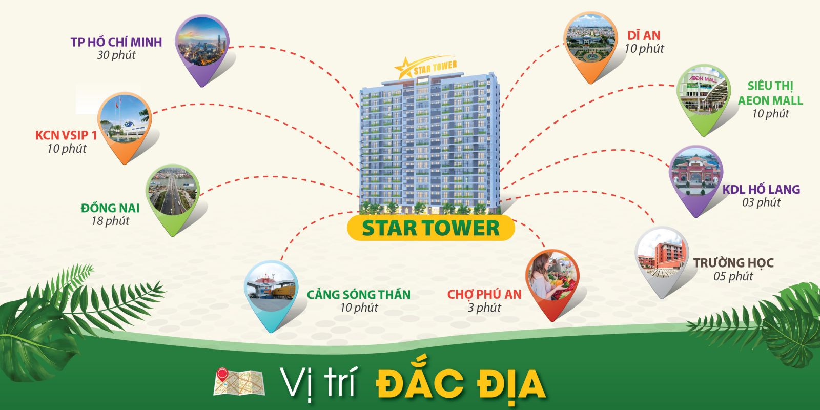 Chung cư Thuận An giá re Star Tower
