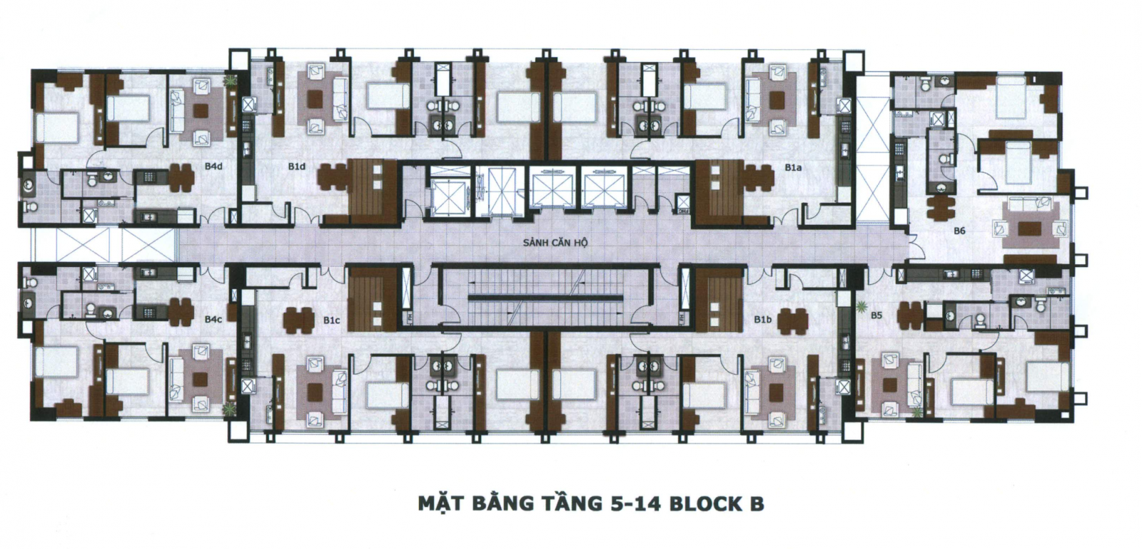 floor plan block b apartment aroma