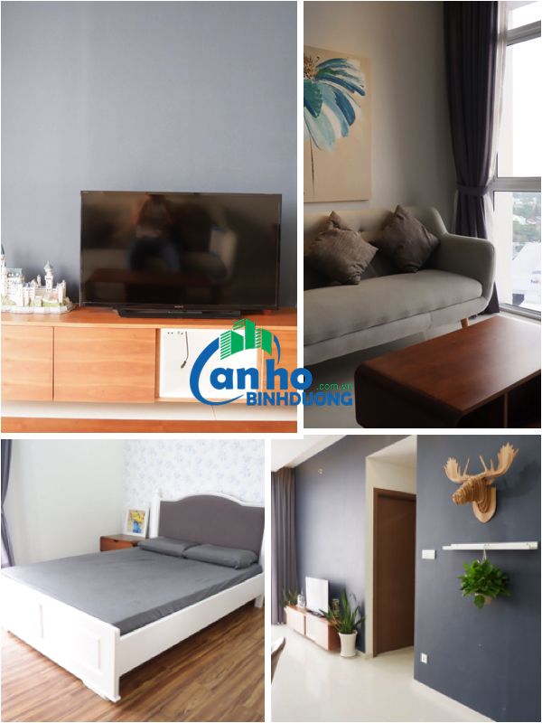 Bán căn hộ Habitat 2 phòng ngủ đầy đủ tiện nghi tại tầng 12-A1, 62 m2, view SG