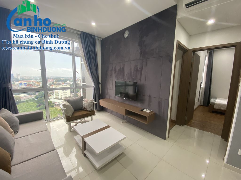 Cho thuê căn hộ Habitat 12b06 tầng 12B view SG, ĐL đầy đủ nội thất