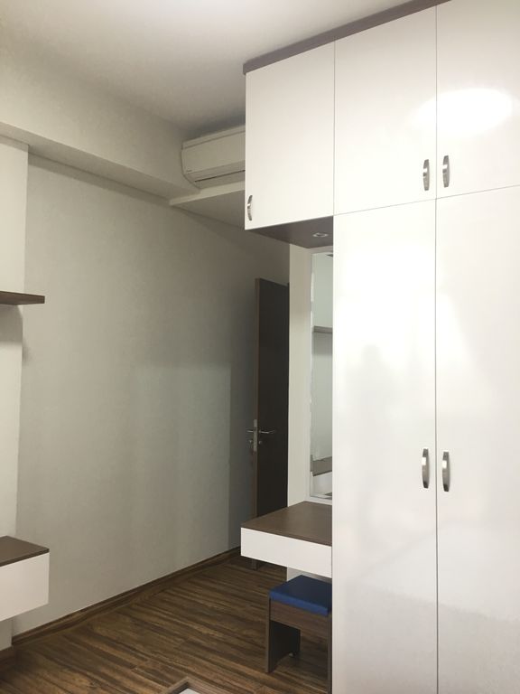Căn hộ Habitat tầng 12 full đồ nội thất hiện đại theo phong cách Hàn Quốc cho thuê