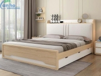 Mẫu thiết kế giường ngủ Căn hộ Bình Dương