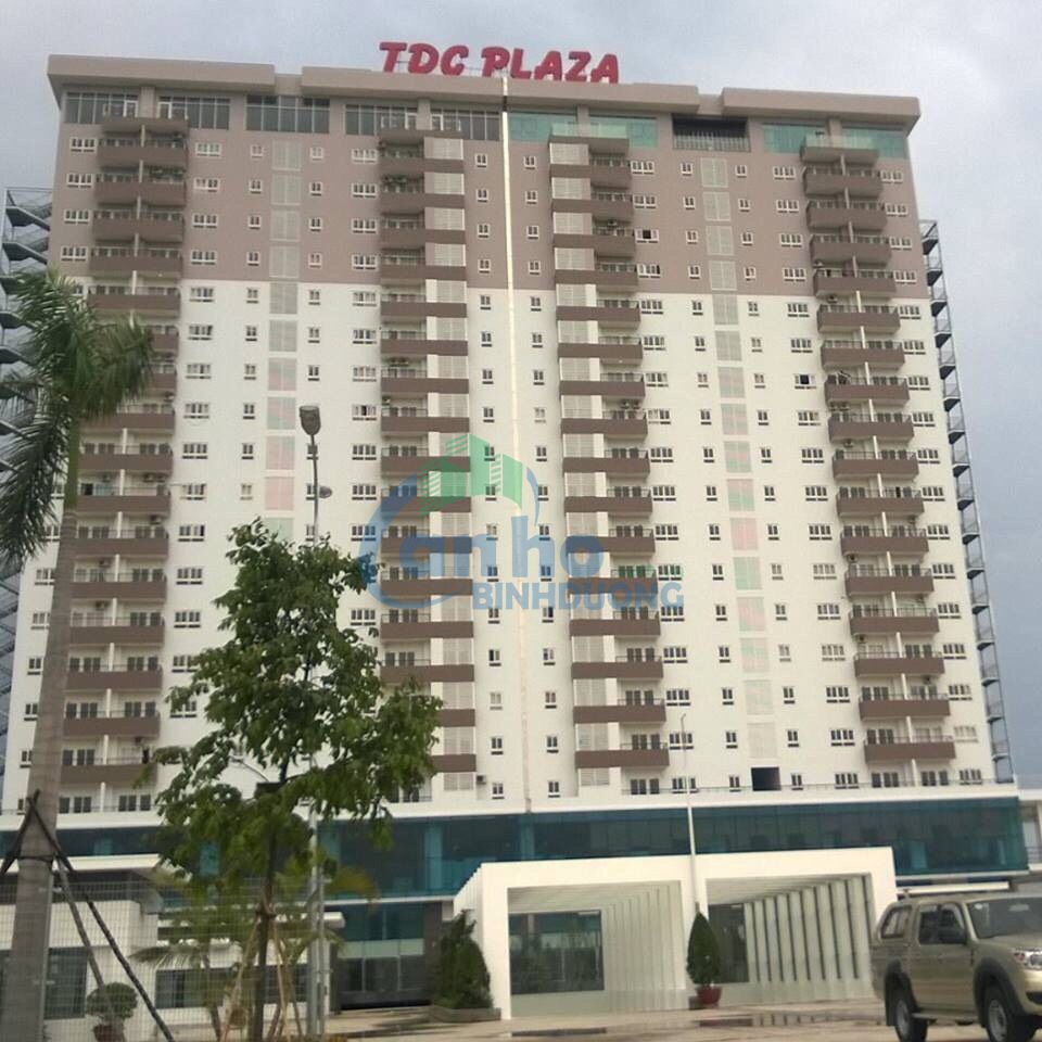 Cho thuê căn hộ TDC Plaza tầng 09 DT 82 m2 TK 2PN & 2WC